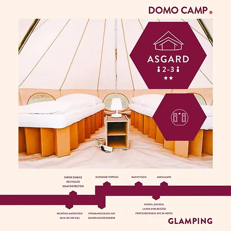 Кемпинг Datev Challenge Roth - Domo Camp Glamping Village *
